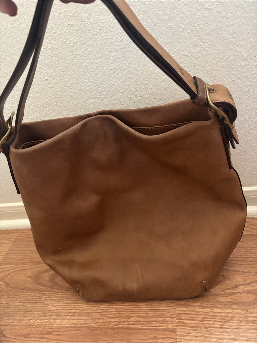 Coach Brown Leather Shoulder Hobo